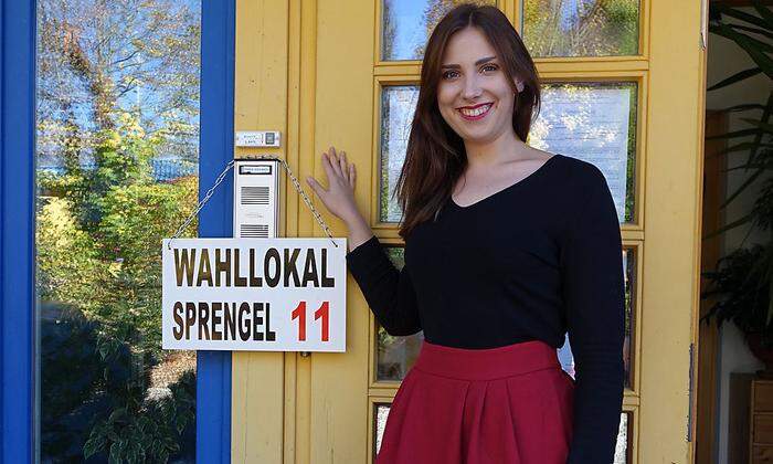 Nicole Pasti (SPÖ) in Trofaiach