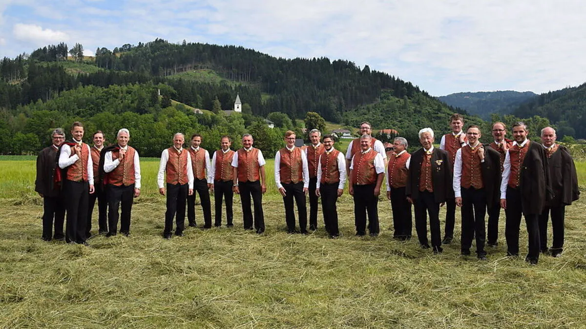 Die Sängerrunde St. Georgen ob Straßburg besteht seit 120 Jahren