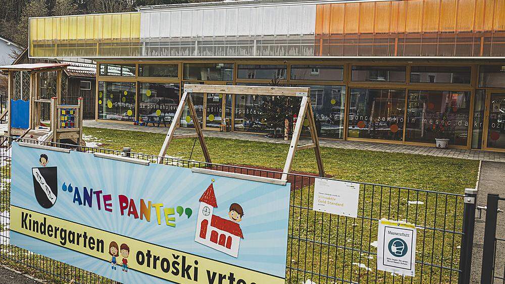45 Kinder in drei Gruppen werden im Kindergarten in Bad Eisenkappel betreut
