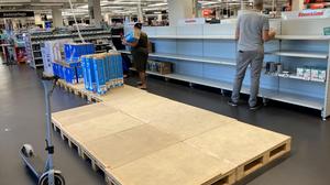 Lokalaugenschein vergangenen Montag im Media Markt Klagenfurt, es gab nur noch Restbestände an Ventilatoren