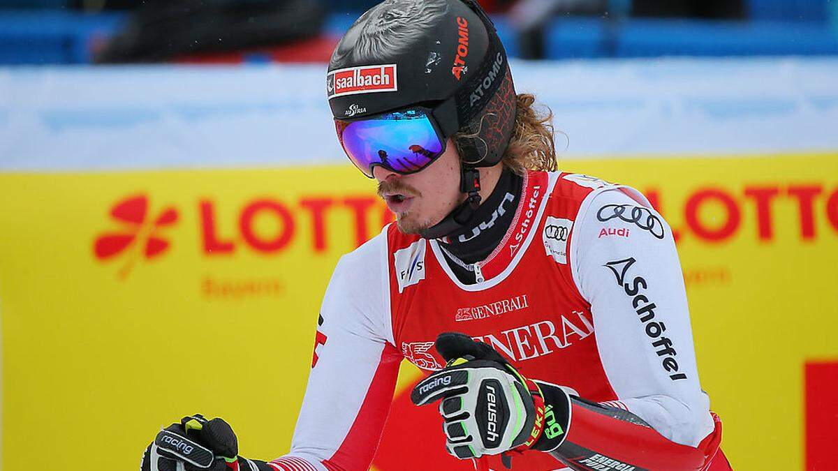 Manuel Feller war beim RTL von Garmisch-Partenkirchen als 28. bester Österreicher.