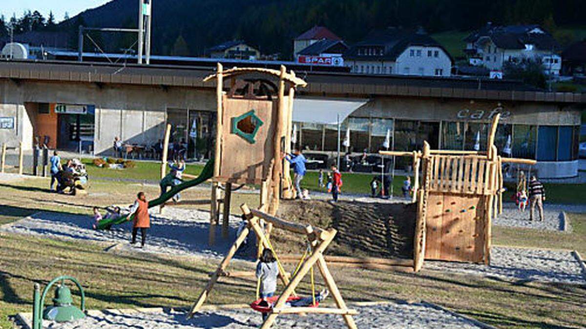 Der Generationenspielplatz wurde im Vorjahr errichtet