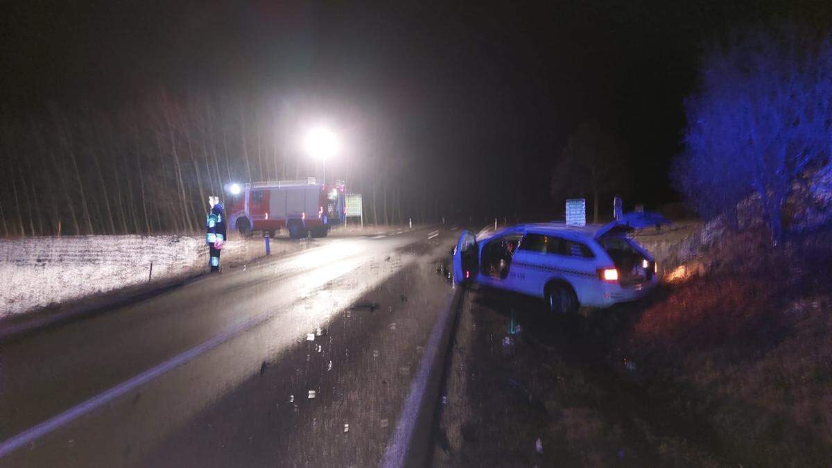 Der Unfall in Mitterdombach geschah in den frühen Morgenstunden