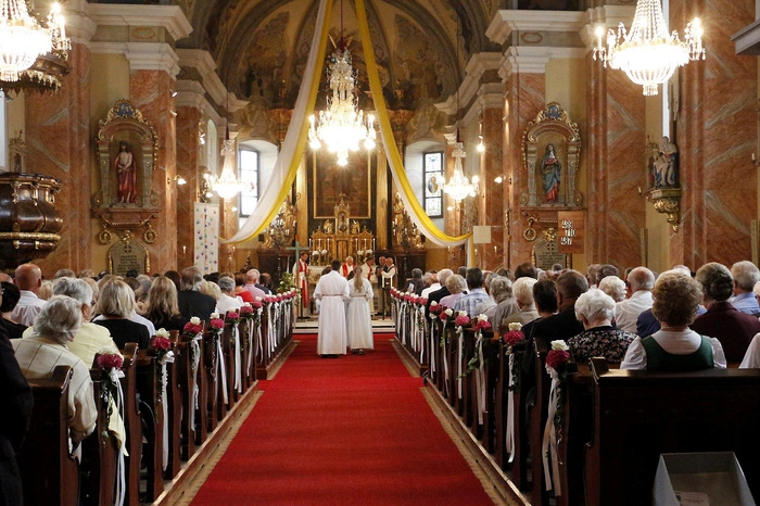 Die Festmesse "Missa brevis in G-Dur" von W.A. Mozart...
