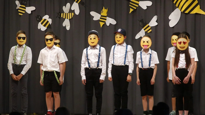 Ganz unter dem Lebensmotto "bee happy"...