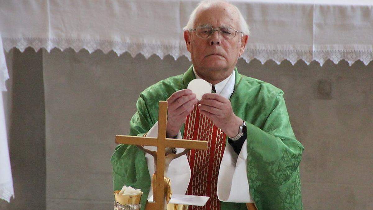 2017 feierte Eduard Hohenwarter sein 50-jähriges Priesterjubiläum in St. Michael im Lavanttal