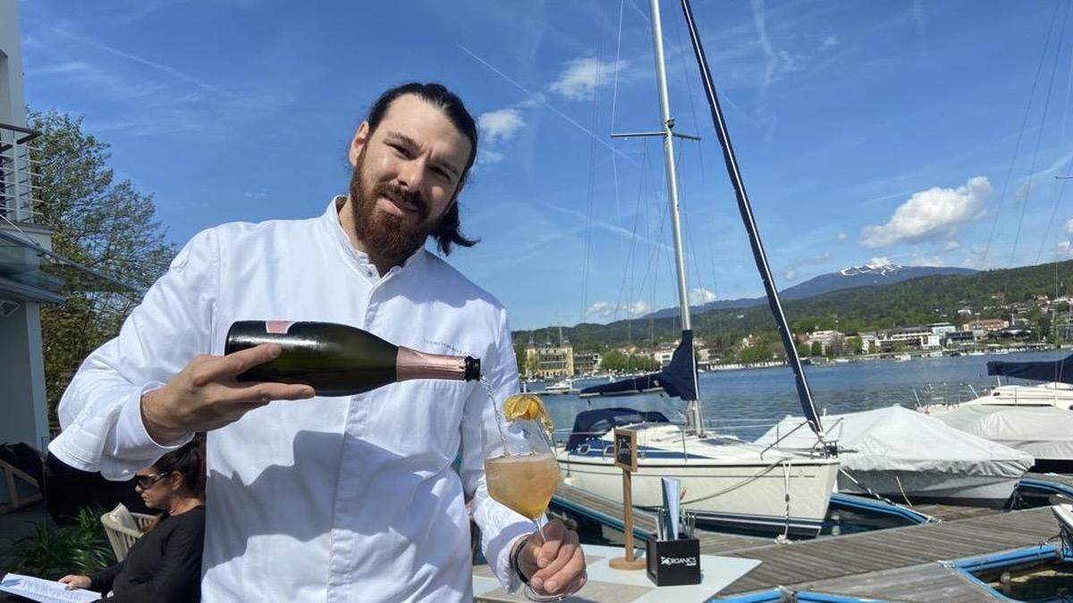 Christopher Langer betreibt die Marina Lounge in Velden und bald auch das Café am Platz in Klagenfurt