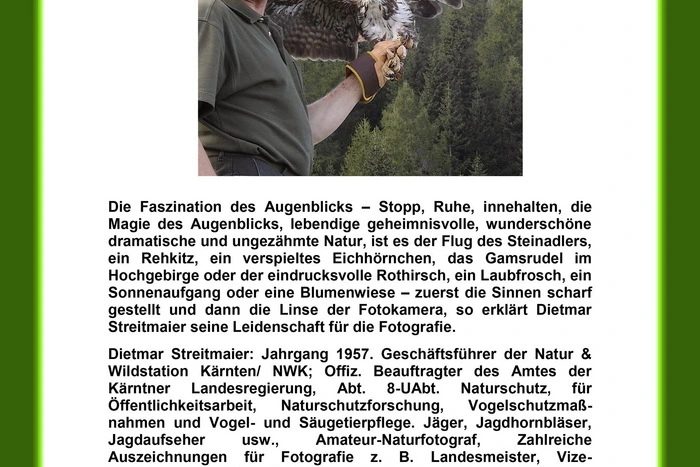 Kurzbiografie von Dietmar Streitmaier.
