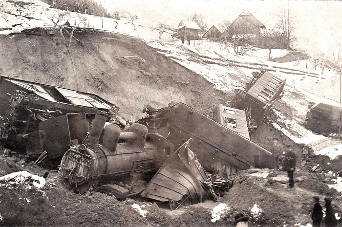 Zugsunglück in Pürgschachen in Ardning im Jahr 1908
