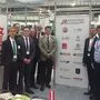 Einer der österreichischen Stände auf der Holzmesse in Nagano