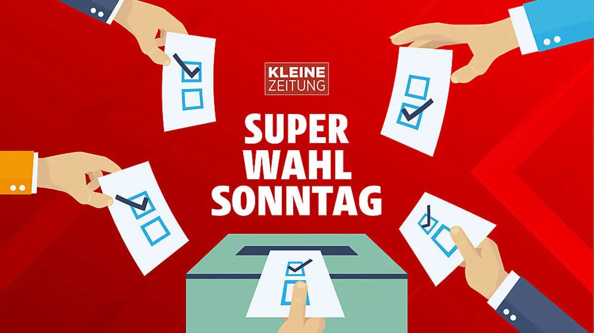 Der Wahltag verspricht Hochspannung. 