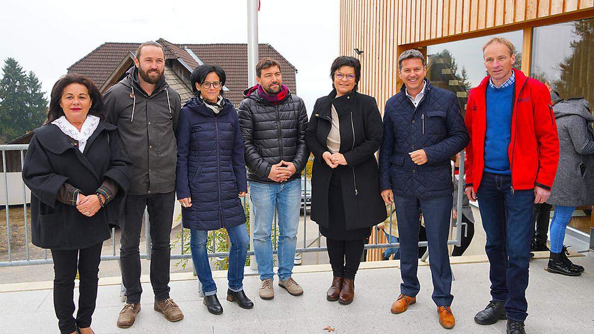 Christine Sitter, Jürgen Wirnsberger, Sonja Hohengasser, Elias Molitschnig, Marika Lagger-Pöllinger, Daniel Fellner und Simon Taurer