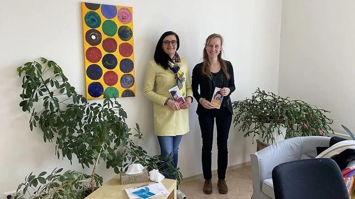 Die beiden Sozialarbeiterinnen Marion Egger und Teresa Kirchengast