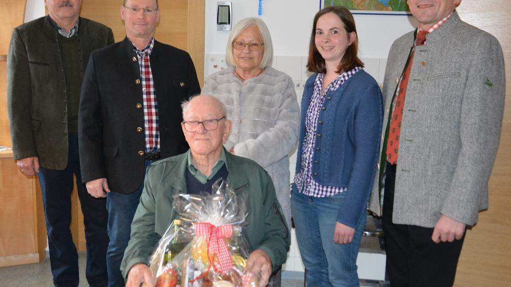 Alois Milchrahm feierte seinen 90. Geburtstag