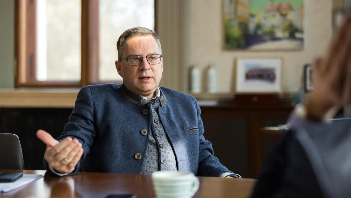 Klubchef August Wöginger 