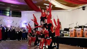 Showeinlage bei der Ballnacht in Fehring