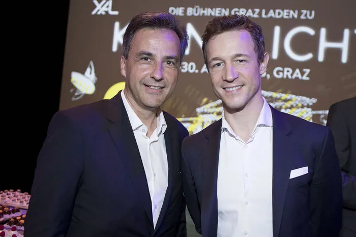 Bürgermeister Nagl mit Kulturminister Gernot Blümel