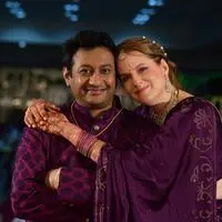 Ines Hofbauer-Sreedhar heiratete in Indien ihren Mann Harsha Sreedhar