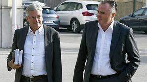 Die Landeshauptmänner Peter Kaiser (Kärnten) und  Hans Peter Doskozil (Burgenland)  gehen bei den Politikergehältern getrennte Wege. 