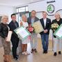 Vertreter der Wirtschaftskammer und der Stadtgemeinde Köflach gratulierten zum 60-Jahr-Jubiläum des Autohauses Kainbacher