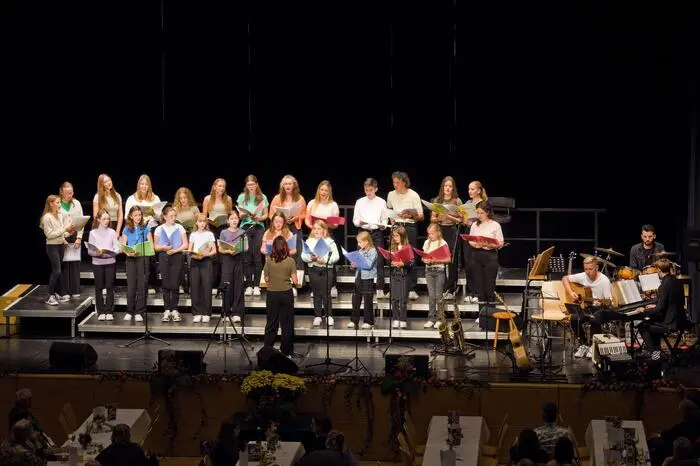 Mit dabei waren die vereinseigene Combo und der von Alexandra Schneidler geleitete Jugendchor St. Marein-Feistritz.