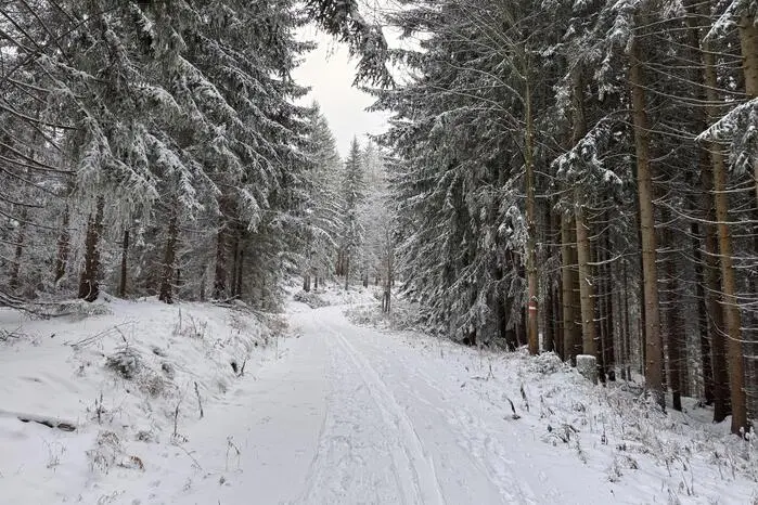 Entsprechende Ausrüstung ist ob der Schneelage vonnöten (Grödel, Schneeschuhe, Tourenski)