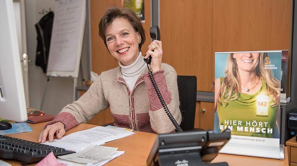 Daniela Bauer, Leiterin der steirischen Telefonseelsorge