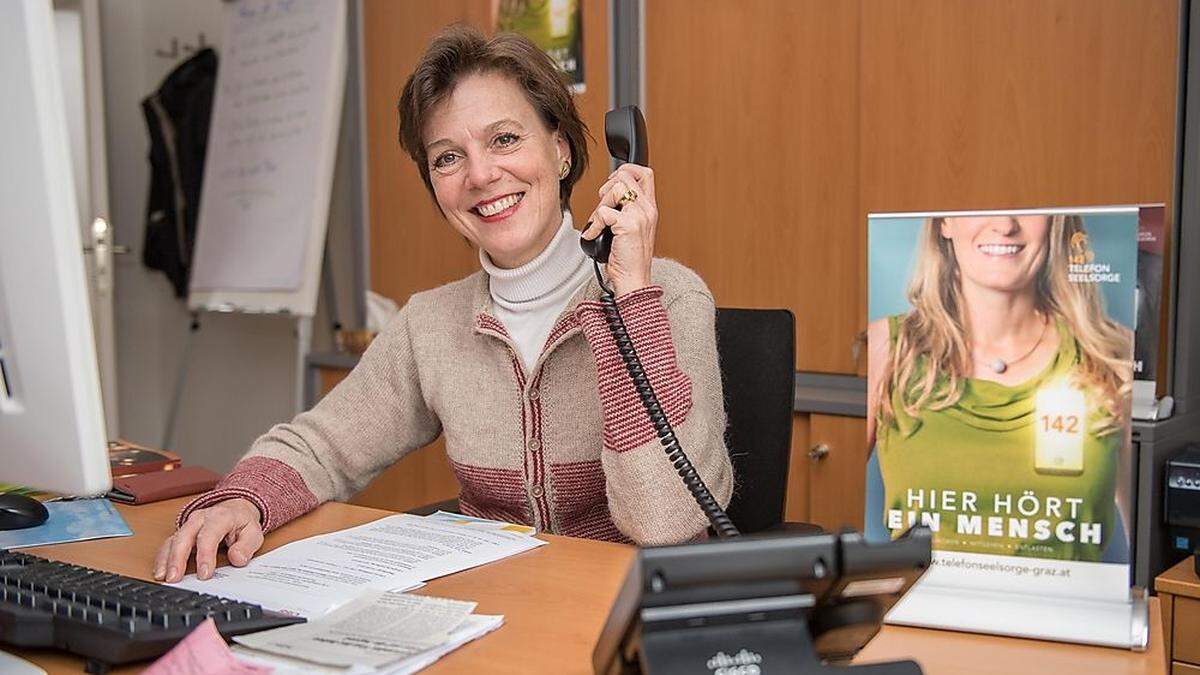 Daniela Bauer, Leiterin der steirischen Telefonseelsorge