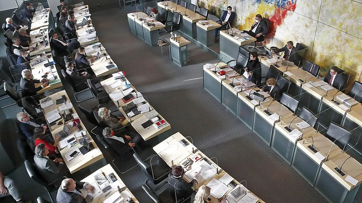 Drei Abgeordnete wurden nach der Landtagssitzung positiv getestet