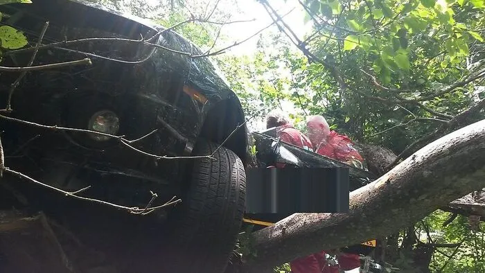 Unfall auf der B20