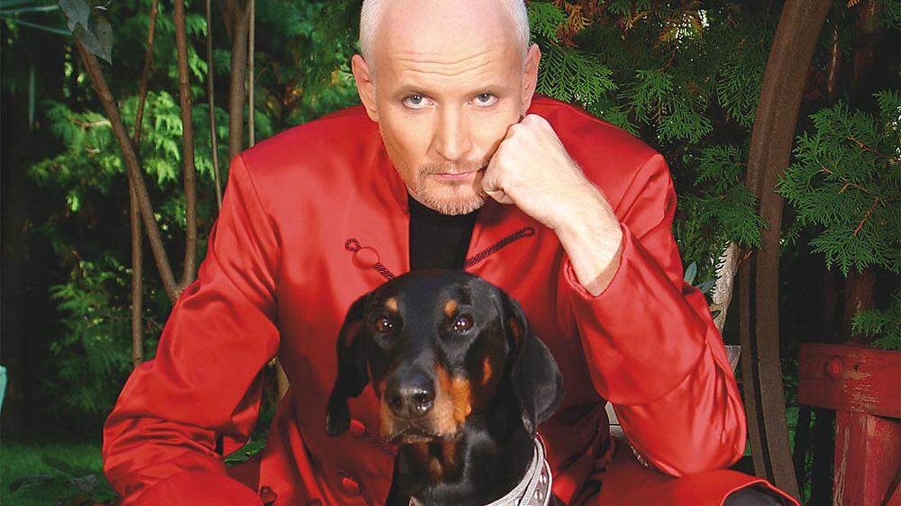 Auf dem Cover von Arno Raunigs CD „Back to the past“, die in Kürze erscheint, ist auch Hund Pauli zu sehen