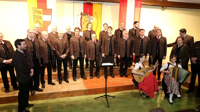 Er zählt zu den bekanntesten Chören im Gurktal: der Männergesangsverein (MGV) Straßburg.