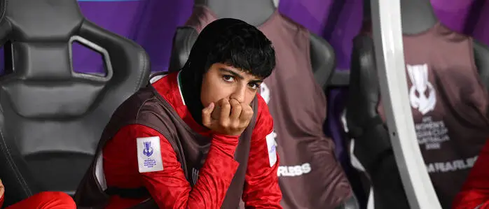 Einer der Spielerinnen: Mona Hamoudi 