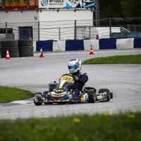 Auf seiner Heimstrecke in Kalsdorf bei Graz sicherte sich Felix Freidl den Meistertitel