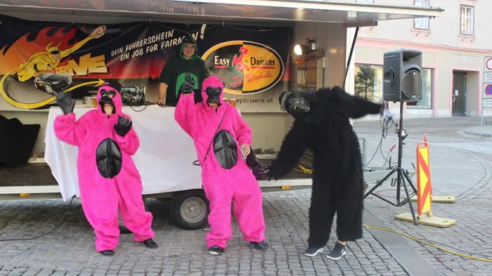 Neben den Ausschankständen machte ein Live-DJ ordentlich Stimmung.