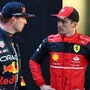 Max Verstappen und Charles Leclerc
