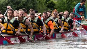 Das Leobener Drachenbootfest findet im Juni bereits zum dritten Mal statt