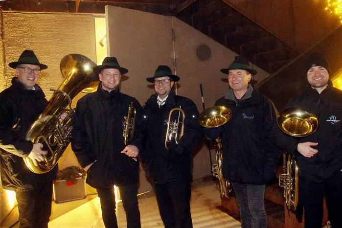 Die Idee zur zweiten vorweihnachtlichen Veranstaltung mit dem Bläserquintett des Musikvereins stammt von Vizebürgermeister Dietmar Fuchs.