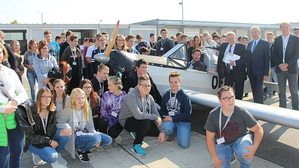 Die Pegasus H3 ist heute von Hirt kommend gut in Graz gelandet