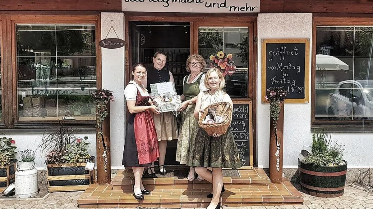 V.l. Stefanie Ofner, Caroline Holleis, Michaela Paulini, Elisabeth Vierbauch