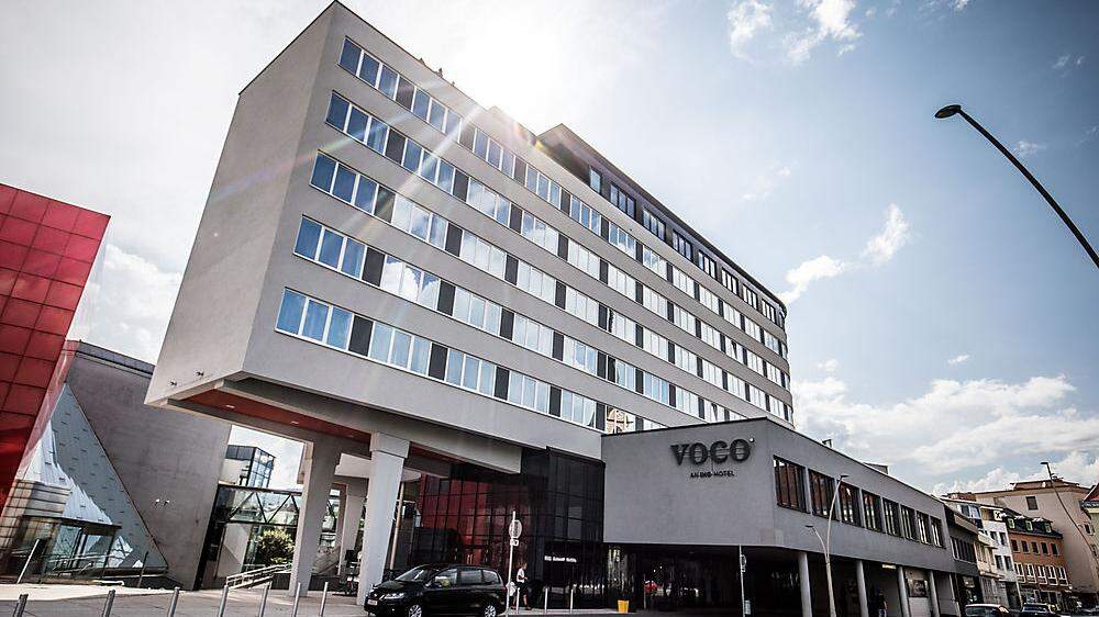 Nur Geschäftsreisende als Gäste: Im Hotel „Voco“ sind derzeit nur rund zehn der 135 Zimmer belegt