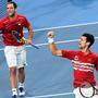 Viktor Troicki und Novak Djokovic gewannen das entscheidende Doppel