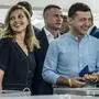 Olena Wolodymyriwna Selenska ist als Ehefrau von Selenskyj seit dem 20. Mai 2019 die First Lady der Ukraine.