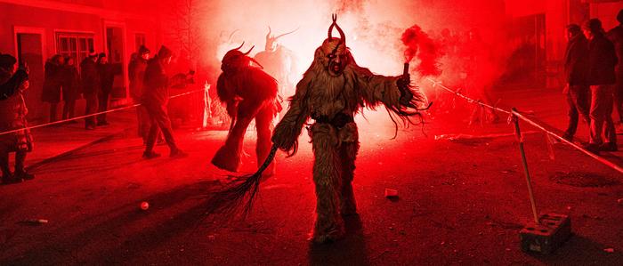 Nach dem Krampuslauf kam es zu dem tragischen Unfall