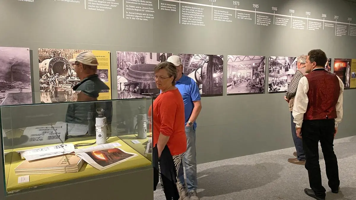 Das Museum im Museum: Auf 280 Quadratmetern wird eine Zeitreise durch das Werk und das Arbeiten im Bruch geboten