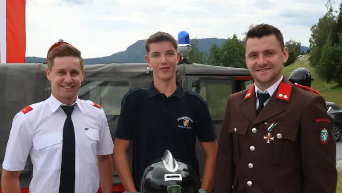 In Neudorf bei Passail veranstaltete die Feuerwehr ein Fest samt Frühschoppen