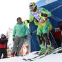 Mike Williams beim Start in Schladming 2013