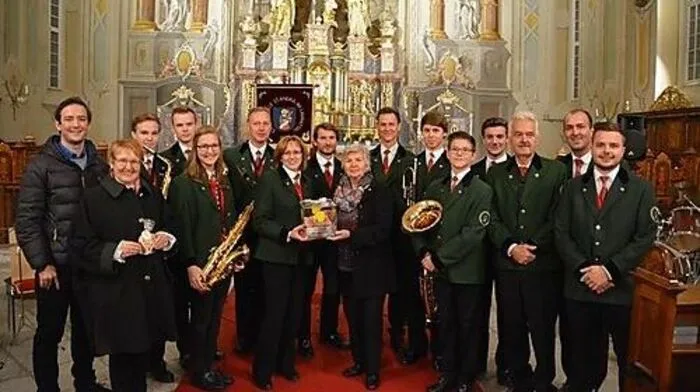 Die Stadtkapelle St. Andrä und andere traten in den Dienst der guten Sache