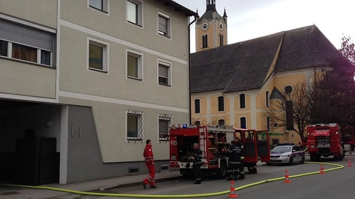Brandalarm in der Innenstadt