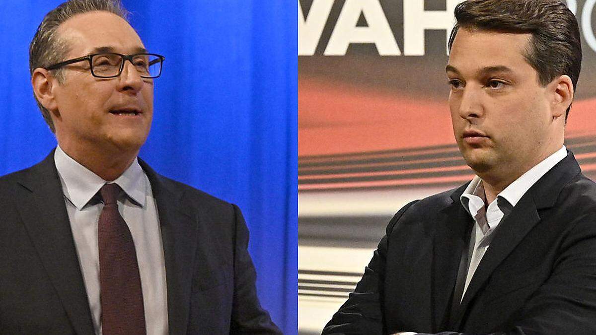 Heinz-Christian Strache wird am Sonntag nicht mit Dominik Nepp diskutieren.